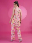 Peach A-line Printed Co-ords Set (7)