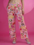 Peach A-line Printed Co-ords Set (7)