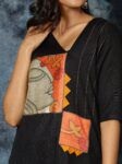 Straight Cotton Blend Digital Print Kurta Pant With Assam Silk Dupatta (3)