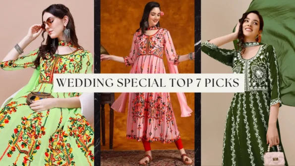 Forget Boring Lehengas These 7 Anarkali Kurta Sets Are the Ultimate Wedding Guest Move!